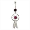 Trendy Belly Button Rings Dream Catcher Piercing Navel Fashion Women Helix Piercing Umbigo Ombligo Se