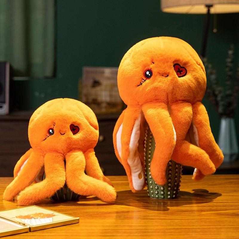 Unique Octopus Pirate Plush Toys Animal Stuffed Doll Decorations Gifts Kids