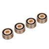4pcs SP4010 Speaker Isolation Spike Stand Foot 40x20mm   1.57x0.78in Speaker Spikes for DAC Amplifier Recorder MeterGold