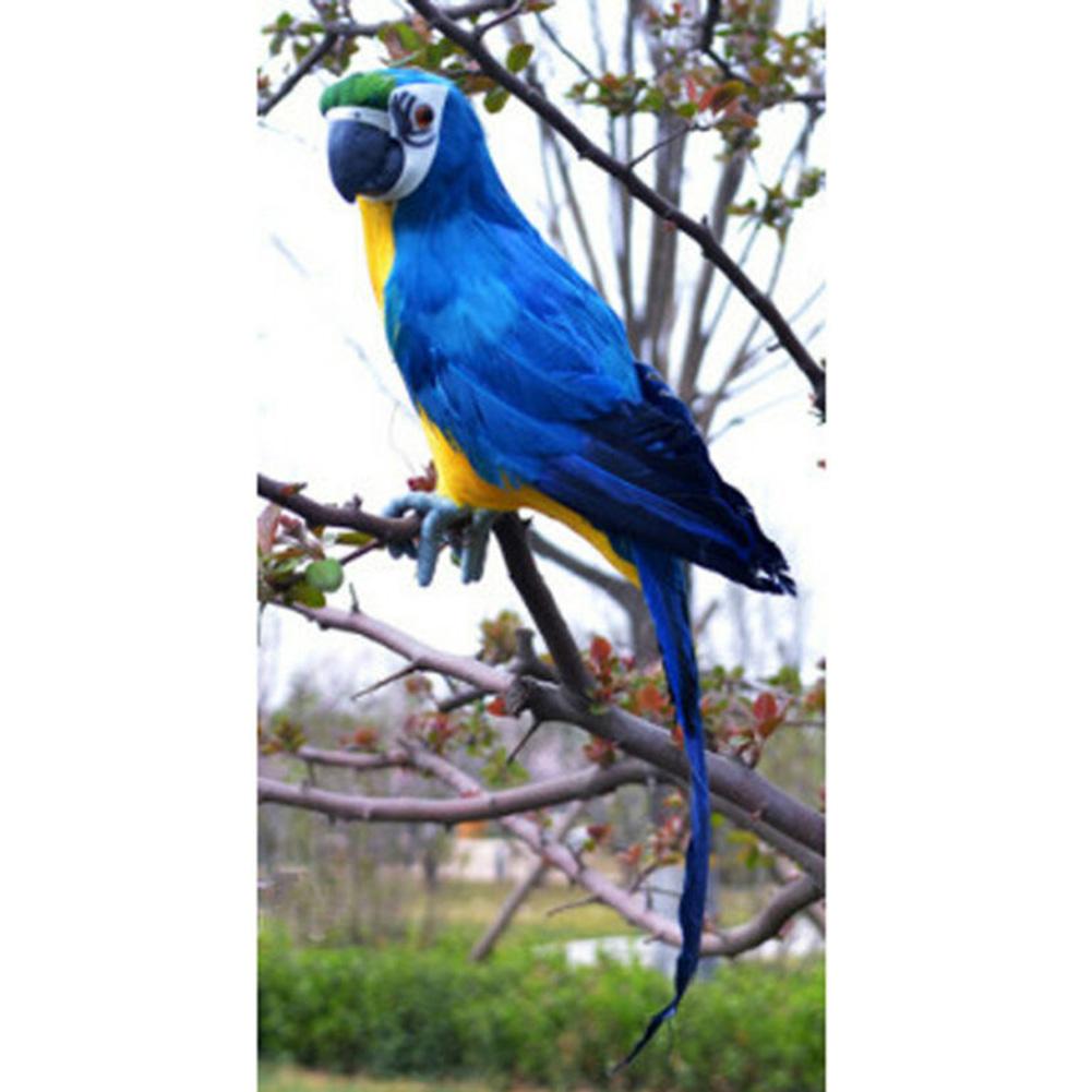 Artificial Parrot Shop Window Photography Christmas Party Simulation Fake