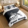 Bedding Set 1 Duvet Cover 2 Pillowcases FC Köln Print Soft Bed Linen Bedroom Decor