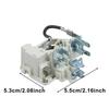 עבור מדחס מקרר Frestec מתנע PTC QP3 15 C 5 3 ס"מ ממסר לבן מגן עומס יתר התקנה מהירה