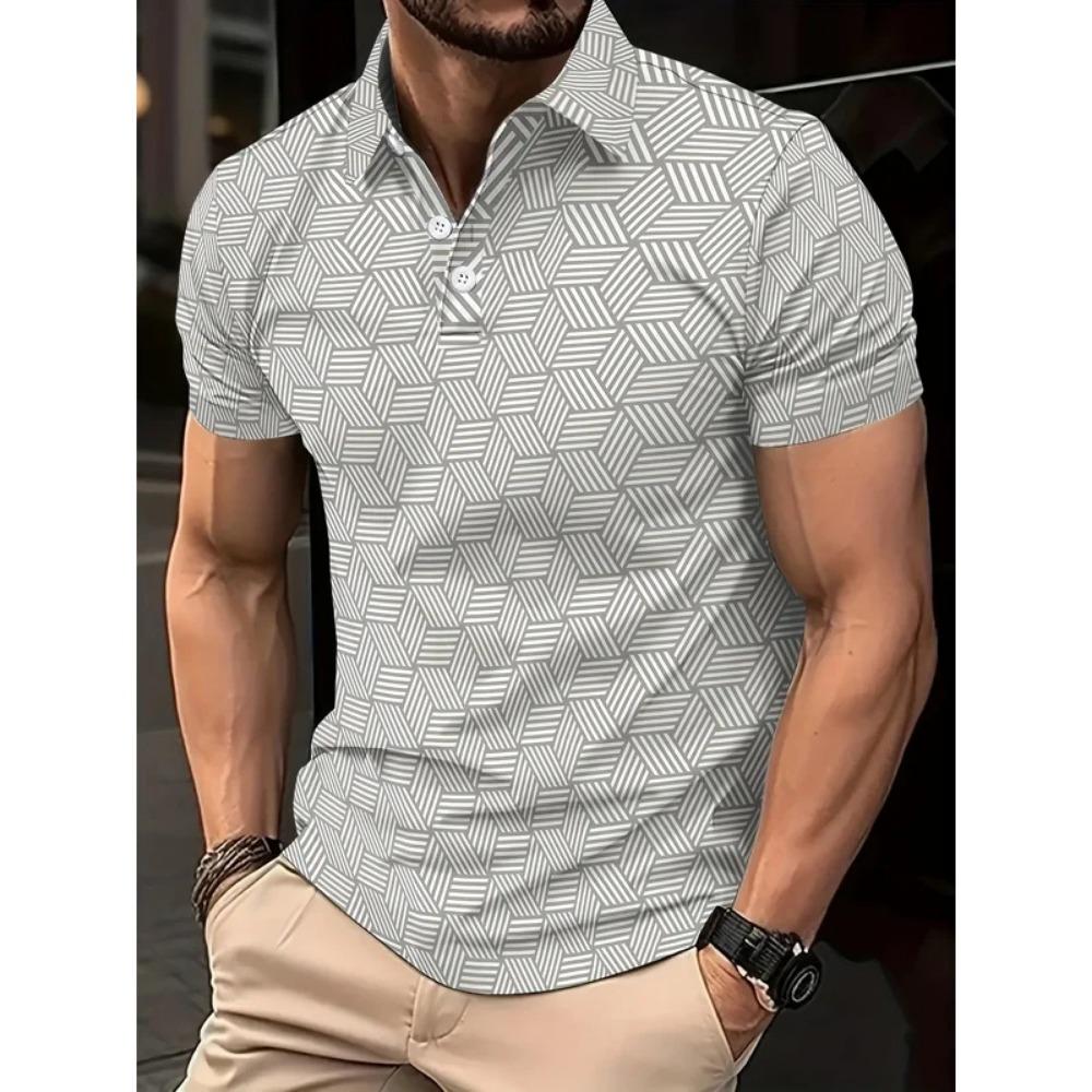 Men s summer polo shirt, men s outdoor street polo shirt S