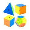 Charming Dragon Alien Magic Cube: Pyramid Skew Turn SQ Mirror Puzzle