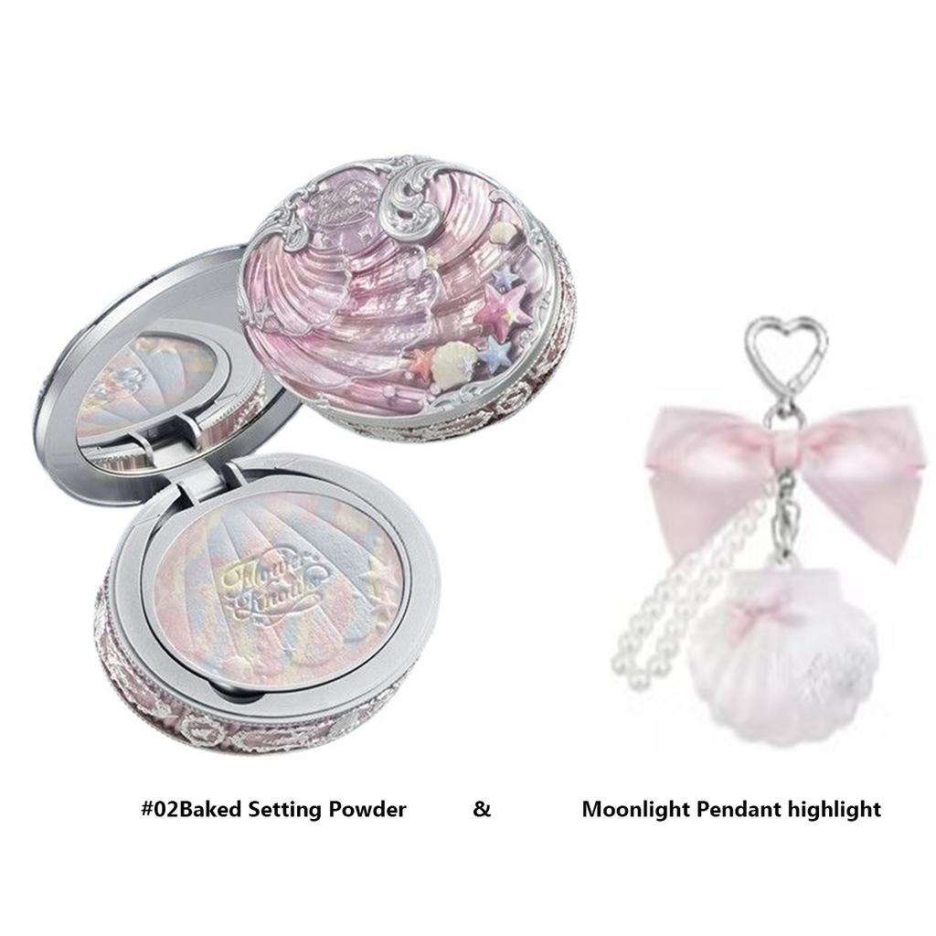 Flower Knows Strawberry Cupid Collection Makeup Set Pressed Powder Solid Perfume Makeup Kit for Women Full Kit Teenagers Make up