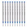 10Pcs Replacement Ballpoint Pen Refills Metal Ballpoint Refill Universal Pen Refills 0.5mm OR 0.7mm For Daily Writing