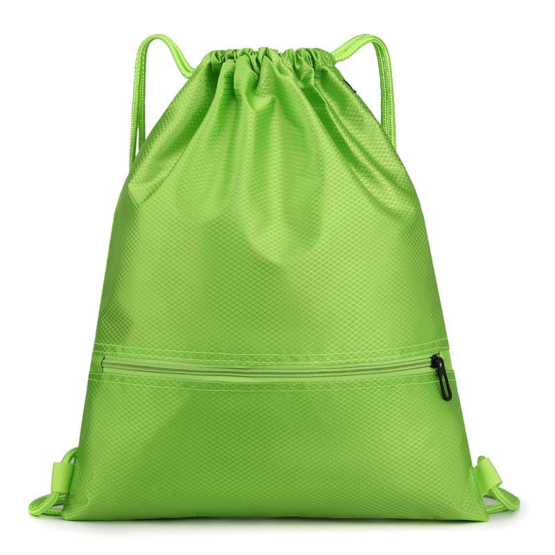 Unisex Waterproof Oxford Drawstring Sports Backpack for Basketball & Climbing