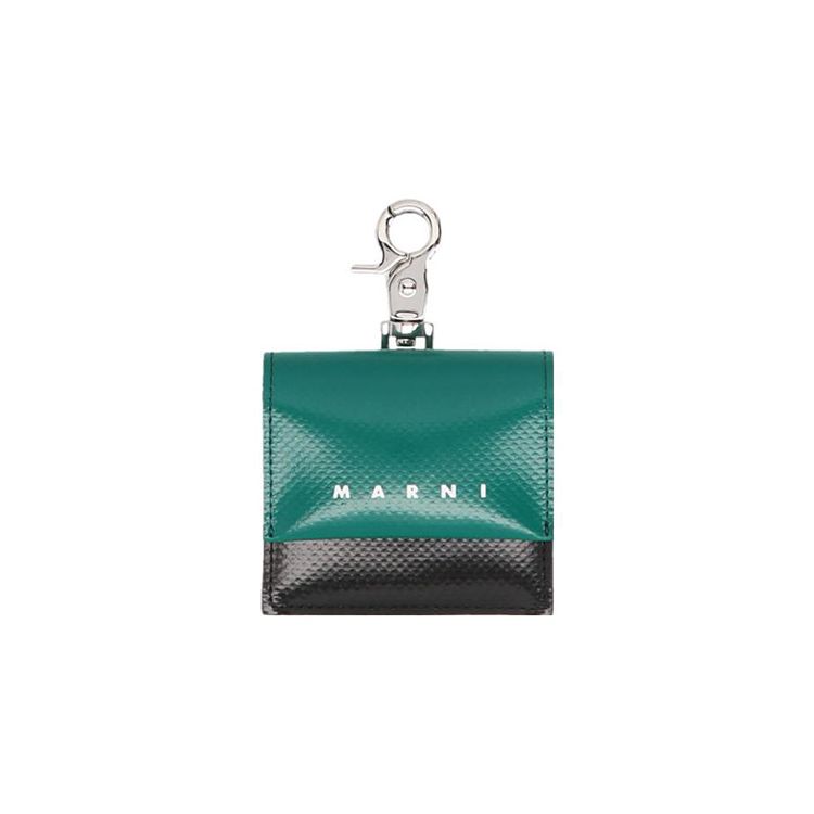 

Marni Letter Logo Spring Hook Polyester Wallet Protection Case Headphone Bag Men Accessories Green Black AUMI0002A0P3572ZO445 Basic Set (Bag+Dust Bag)