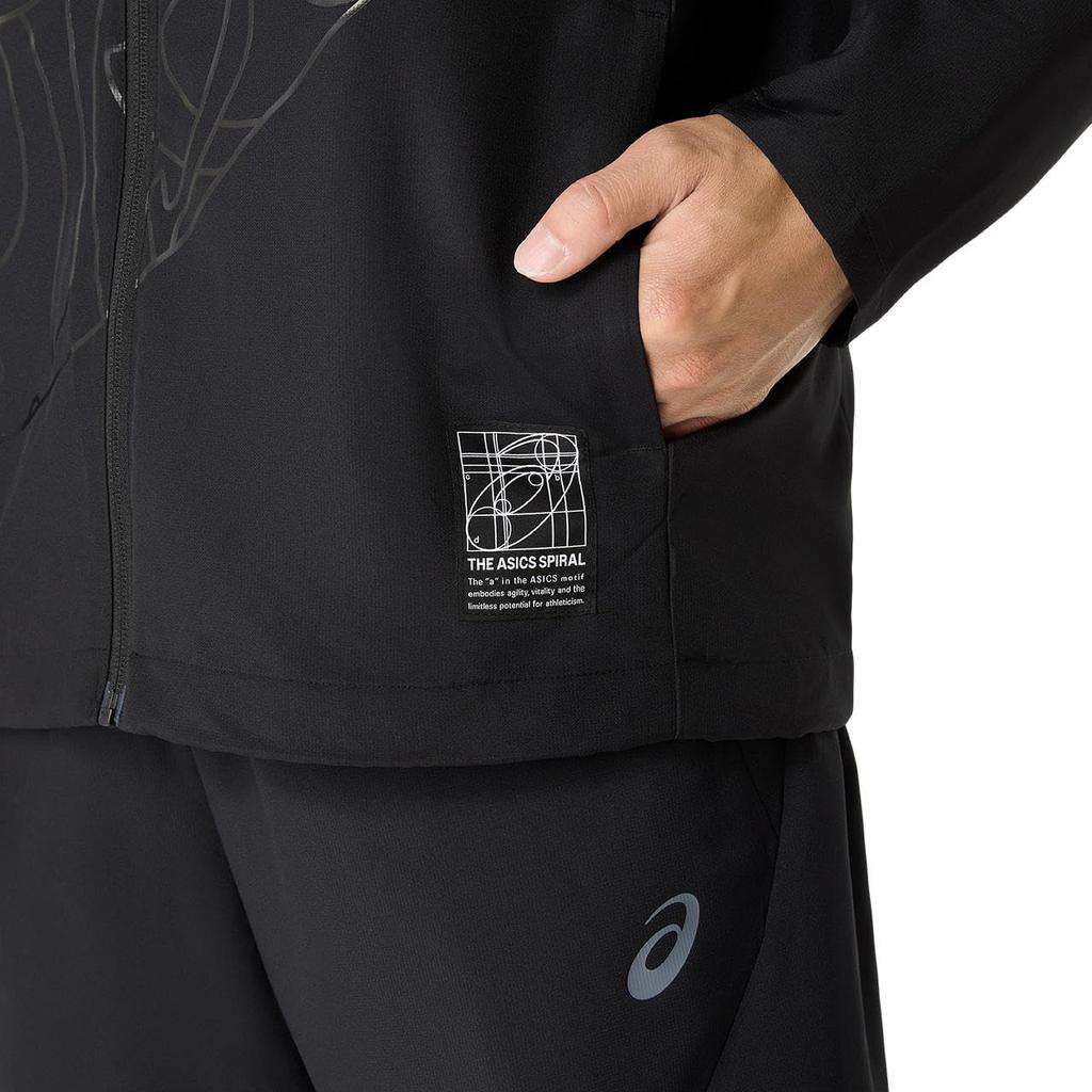 Training Wear Cool Actimotion Cross Hoodie Jacket 2031E979 Unisex Adult 001 S [ASICS] (Performance Black)