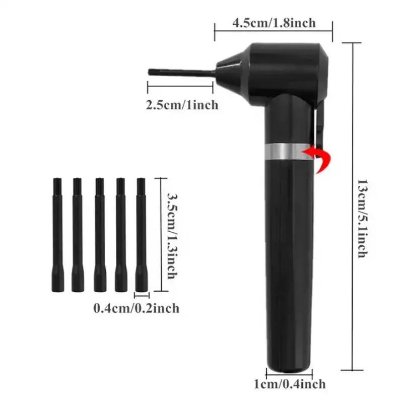 1PC Tattoo Ink Mixer Pen Device With 5PCS Mixing Sticks For Electric Tatu Pigment Sturring Rod Coloring Accessory Ink Mixer