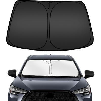 ARISMOTOR Windshield Sun Shade For Toyota Corolla Cross -2025 2026, Fit Foldable Front Window Sunshade Sun Visor Protector, Block UV Rays Keep Your