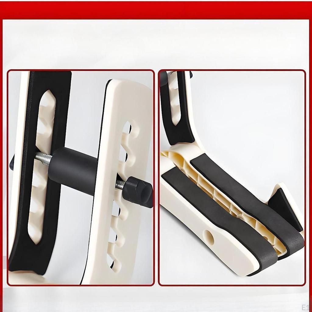 Adjustable Electric Guitar Stand with Footrest, Ergonomic Base, Lightweight Stool, Practical