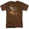 Elvis Presley The Hillbilly Cat T Shirt Mens Licensed King Tee Coffee