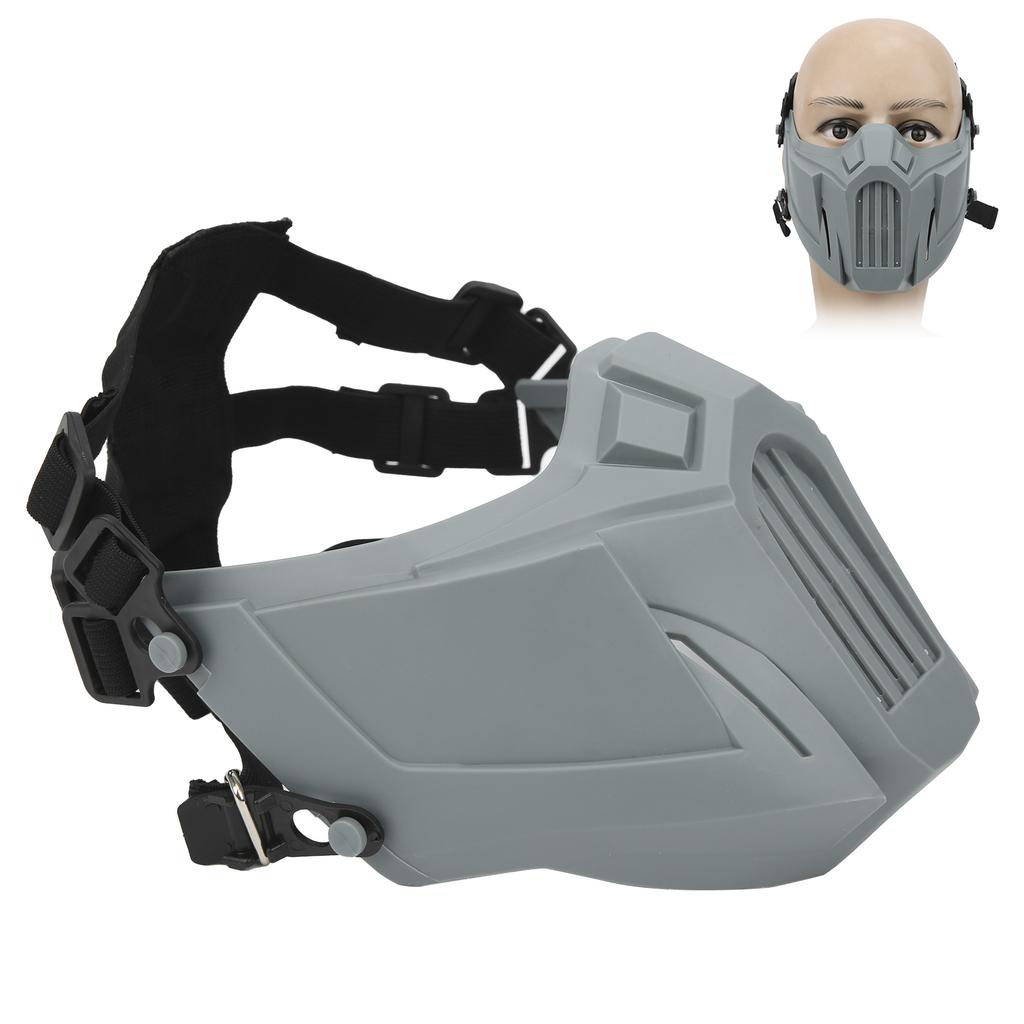 Yarım Yüz Koruyucu Kask Kurukafa Taktik Koruma CS Dış Mekan Hayatta Kalma Oyunu Cosplay için