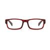 Retro Vertical Stripe Reading Glasses for Men & Women - Exquisite & Simple Design, 110 Magnification