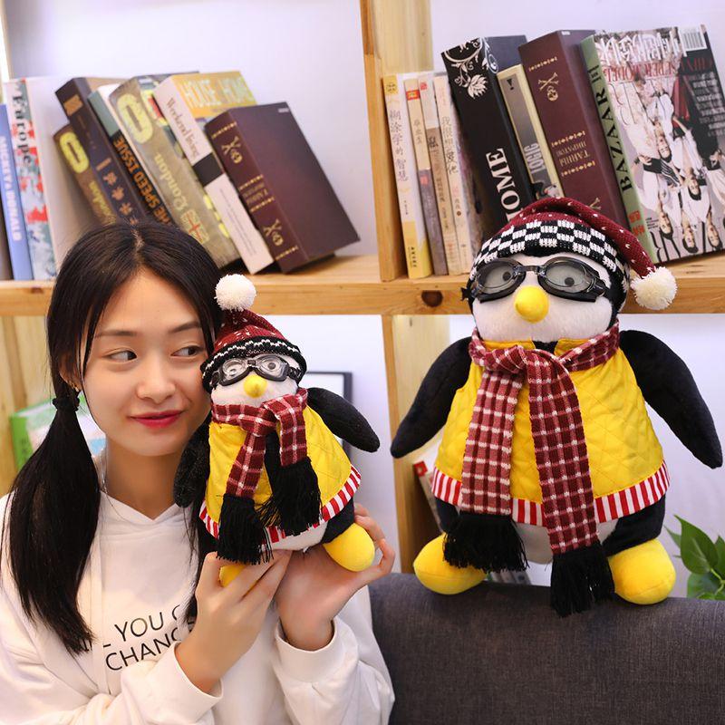Adorably Soft Joey's Friend Hugsy Plush Penguin Stuffed Toy For Cozy Bedtime Comfort