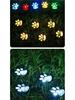 Solar Bear Paw Ground Light, Waterproof Outdoor Garden Lawn Night Light