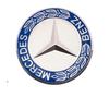 XEKVA1 For Mercedes Benz 4PCS 75mm Car Wheel Center Hub Caps Cover for Mercedes Benz B/C/E/S Class A Class C200L GLC GLK CLA Accessorie