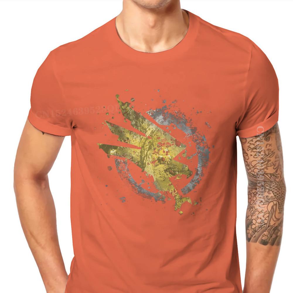 Mass Effect Game Command And Conquer GDI Splatter Tshirts Graphic Men Classic Goth Camisas Men Clothes Cotton Harajuku T Shirt