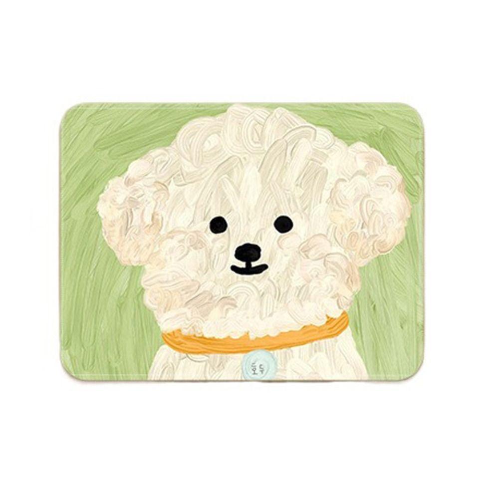 

Keyboard Mats Cartoon Mouse Pad Anti-Slip Keyboard Mat Creative Dog Mouse Mat Typewriting Tools beige dog