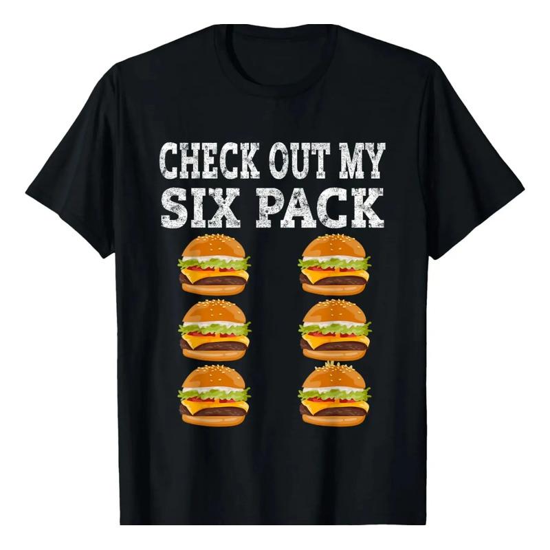 Camiseta Funny Burger Shirts S разноцветный