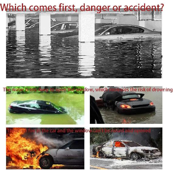 Automotive Window Breaker Seatbelt Cutter Hammerdex Car Rescue Safety Hammer Safehammer Glass Emergency Escape Tools Window Punch Breaker Tool