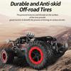 2.4GHz Remote Control Off-Road Car 4 Wheels Rechargeable Electric RC Stunt Car High Speed Vehicle Crawler Truck Toy Toddlers Boys Girls Gift