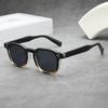 Latest Retro Thick Framed Square Sunglasses for Men and Women's Small Frame High-end UV Protection Eyeglasses UV400 Sunglasses Eyewear