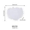 Cloud Wave Silicone Resin Coaster Mold