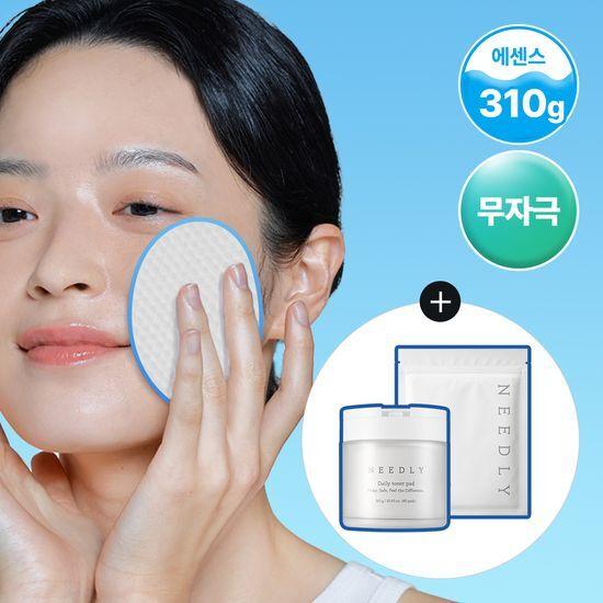 NEEDLY Daily Toner Pads 80 Sheets (+20 Sheets Free)