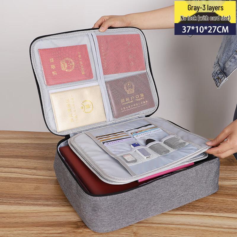 Li Shen Certificate Organizer Bag