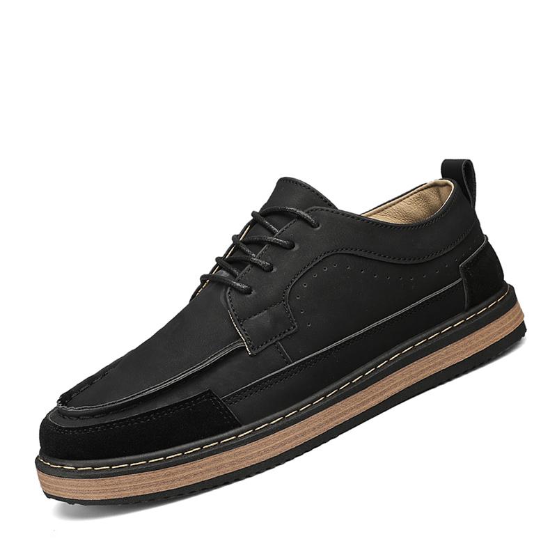 МодаМужская повседневная обувьМокасины в британском стилеБлэйс из натуральной — фото 8