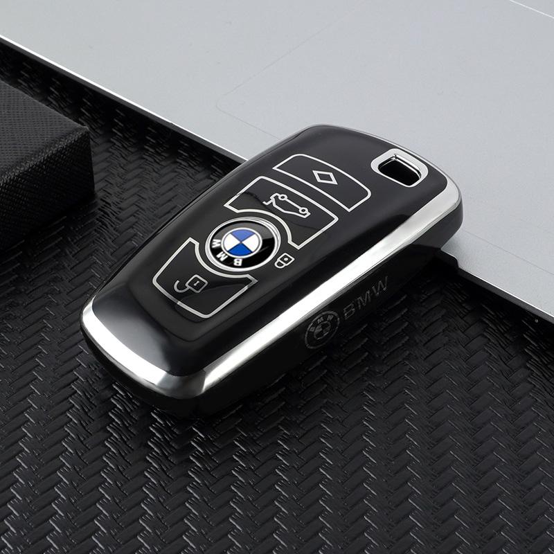 TPU Autoschlüsselhülle Hülle All-Inclusive Schale Für BMW 530i F30 F31 F25 F01 550i 320i 1 2 3 4 5 Serie 118i 225i M240i F20 F21