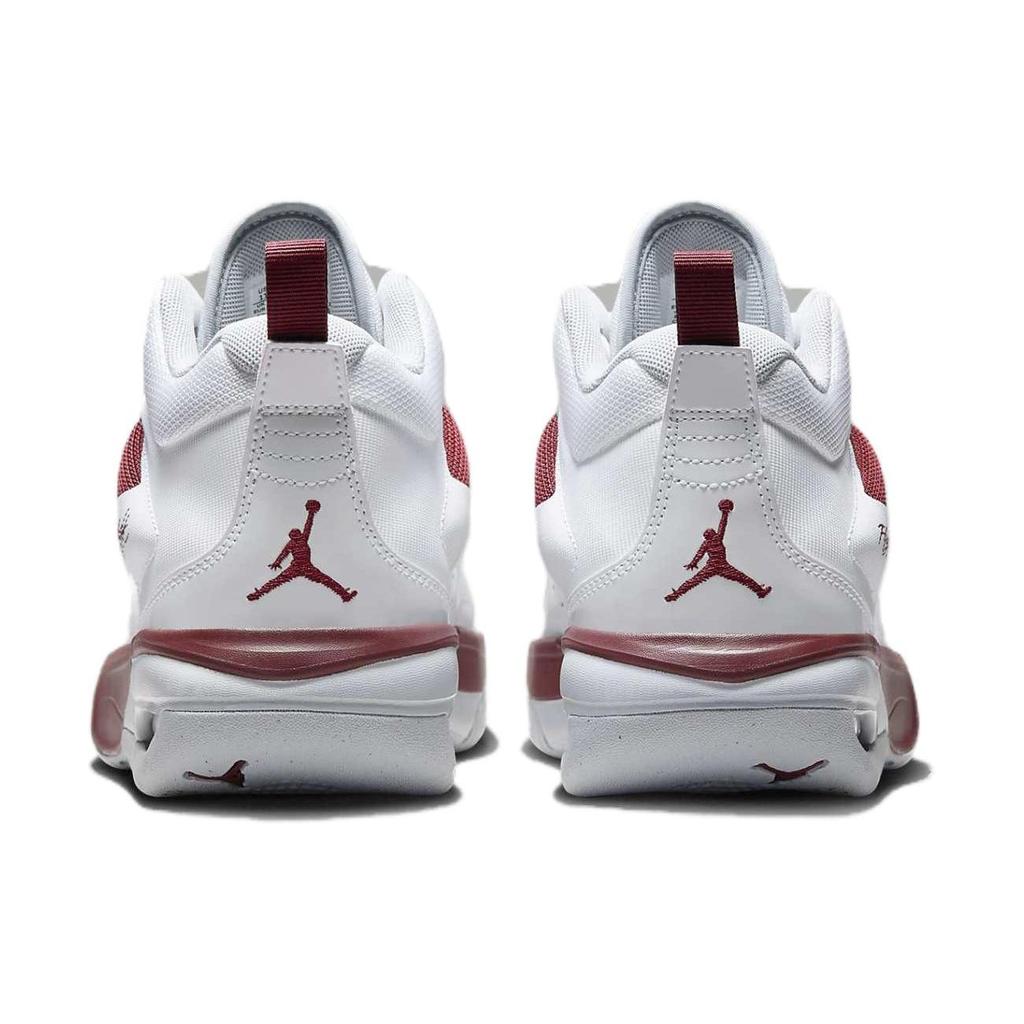 Air Jordan Stay Loyal 3 Hvit Lagrød Herre Sneakers Ulvegrå FB1396-160