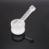2Pcs Small Glass Mortar And Pestle Set White Bowl For Medicine Mixing Grinding Crushing Pills Ideal For Pharmacy Lab Household Use