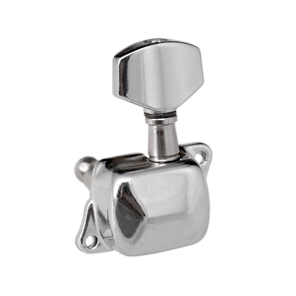 6 Pieces Guitar String Tuning Pegs Semi Closed Tuning Machine Machine Heads Tuners for Electric Guitar Acoustic