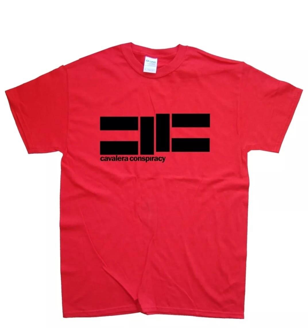 

CAVALERA CONSPIRACY T-SHIRT sizes S M L XL XXL colours Black, Red 5XL різнокольоровий