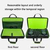Portable DJ Equipment Storage Bag Multifunctional Compartments Shockproof Carrying Case Suitable for Controllers 