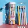 Ally Barrel-Packed Adult Disposable Soft Toothbrushes