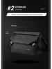 WePower Men's Minimalist Crossbody Bag: Outdoor Functional, Large Capacity, Trendy Messenger Shoulder Bag.