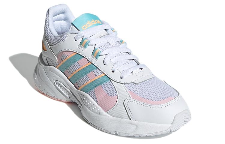 adidas Neo Crazychaos Shadow Running Shoes White/Blue/Pink Women's FZ1287