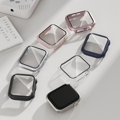 Glass+Cover For Apple Watch 11 Case 46mm 44mm 40mm 45mm 41mm 42mm 38 Screen Protector Iwatch Series 10 9 8 7 6 3 SE Accessories