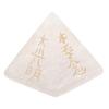 Pyramid Crystal Energy Stone Metaphysical Reiki Healing Gemstone Gift White