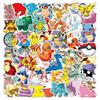 200-Piece Japanese Anime Pokemon Car & Suitcase Graffiti Stickers Set