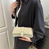 Sieviešu jostas tekstūra izsmalcināta vienkrāsaina 225 vasaras jauna liela ietilpība vienkārša crossbody paduses maza kvadrātveida somiņa