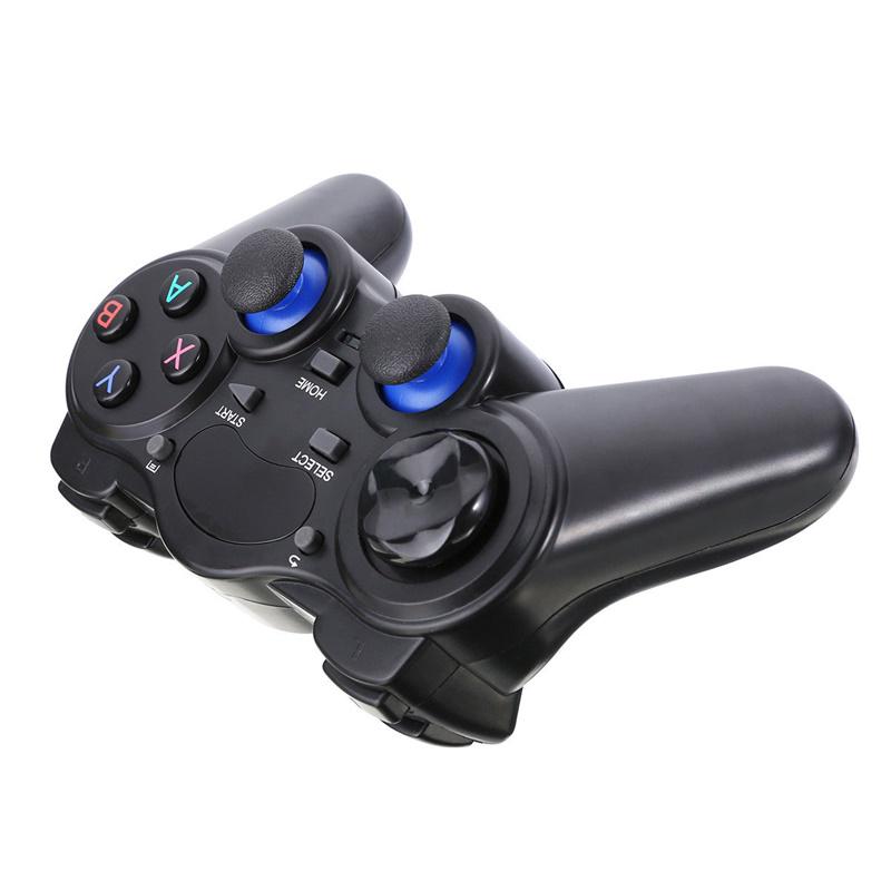 Color : White XIJUGE Wireless Game Joystick Controller TV Box PC Game Controller Joystick with Dual-Vibration Turbo USB Wired Gaming Controller Tablets for PC//Android Phones