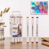 12-Color Double-Ended Marker Pens with Large Square Barrel for Art and Craft