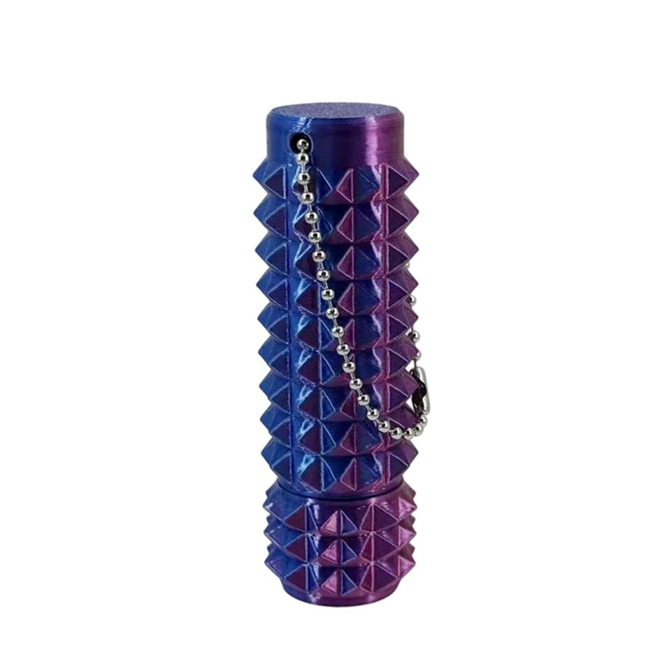 Stress reduzieren Schmerz quetschen Stim Fidget Spielzeug Stressroller Stacheliger Fidget Tragbarer Schlüsselanhänger Für Angst Sensorisches Spielzeug Neuheit Für Freun