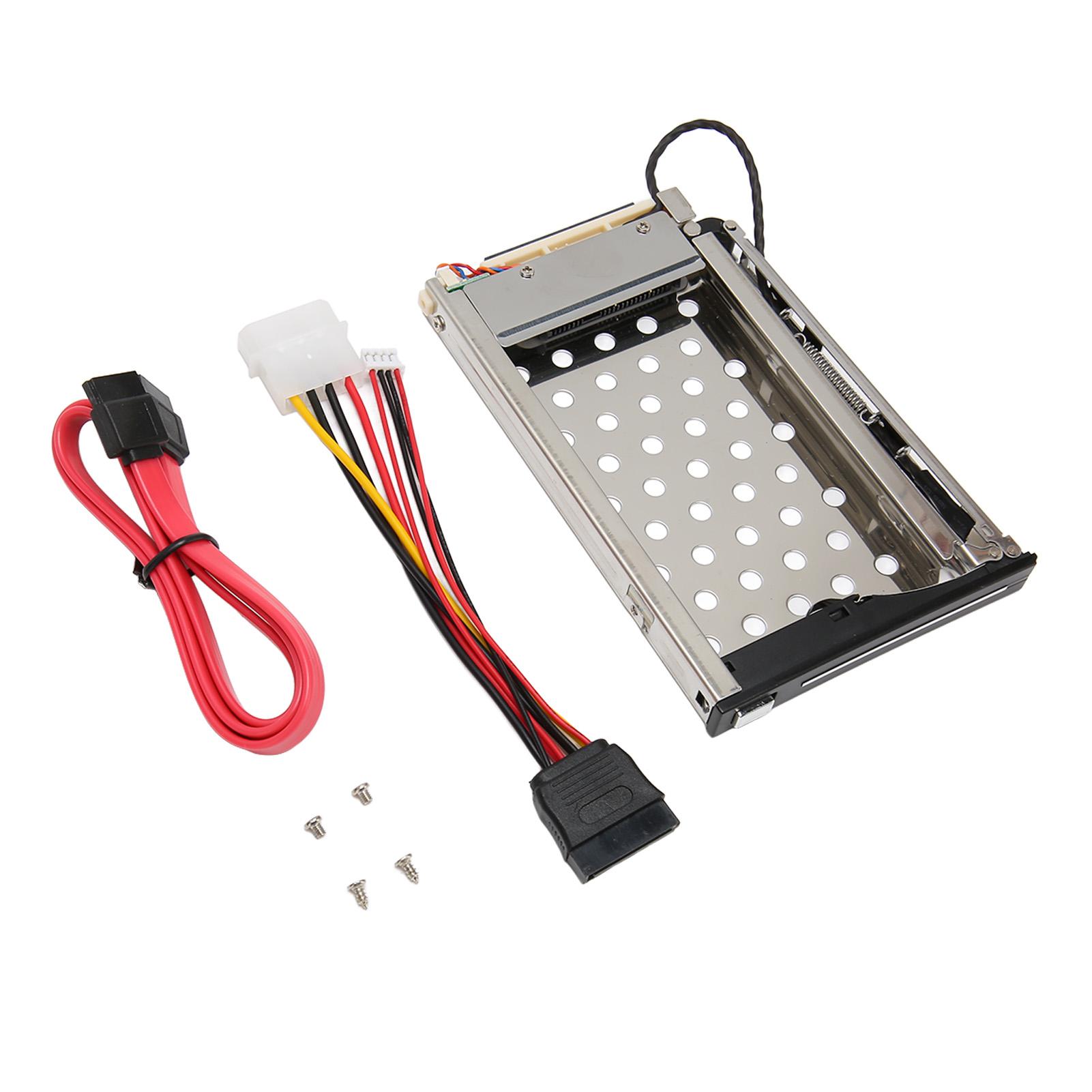 

Внутренний лоток SATA для 2,5-дюймового твердотельного накопителя HDD с поддержкой SATA I II III 6 Гбит/с, горячая замена HDD Caddy Tray Cage с