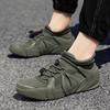 Men’s Sports Shoes Running Sneakers Students Jogging Shoes Green Lightweight Walking Socks Shoes Over Sized